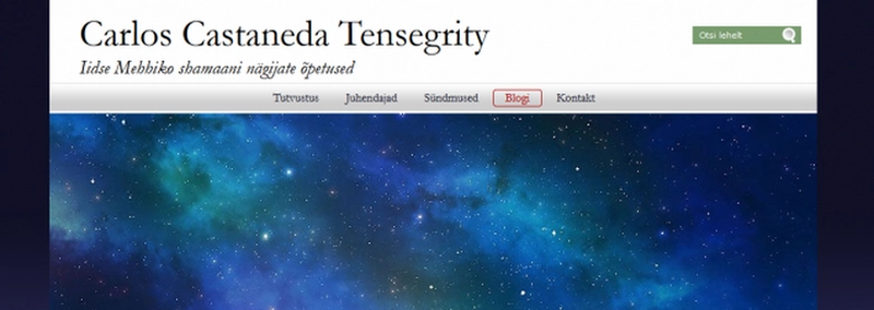 ks koduleht, mitu alamsektsiooni