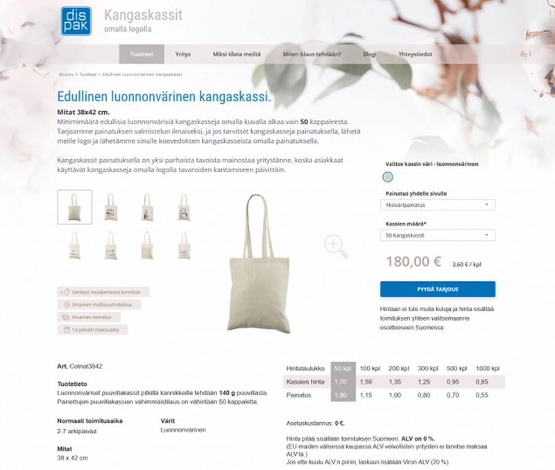 ks koduleht, mitu alamsektsiooni