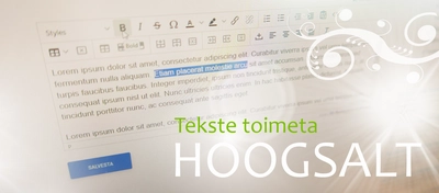 Toimeta livimsalt - veebilehe tekstiredaktoriga