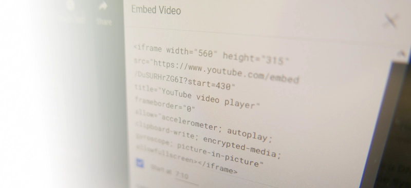 YouTube video n�itamine otse kodulehe sisus - 2022 juhend