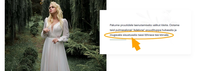 Ilusa eesti keele kiituseks, veebilehe h�vanguks