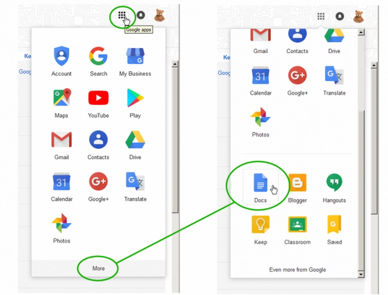 Google Docs - k�ep�rane abimees