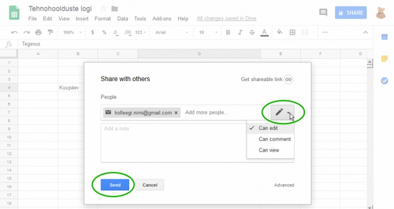 Google Docs - k�ep�rane abimees