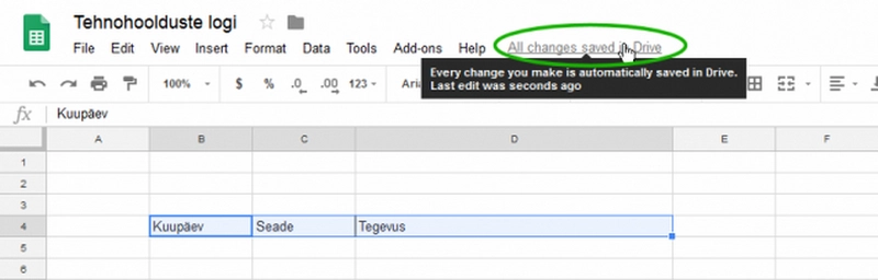Google Docs - k�ep�rane abimees